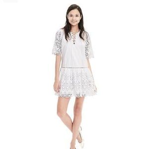 Banana republic white dress